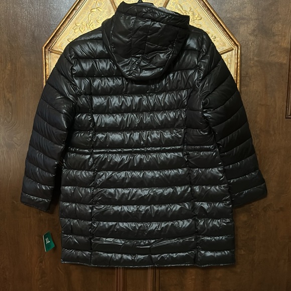 Kenneth Cole New York Full Zip Puffer Jacket with Hood Black Size XL - Picture 11 of 16